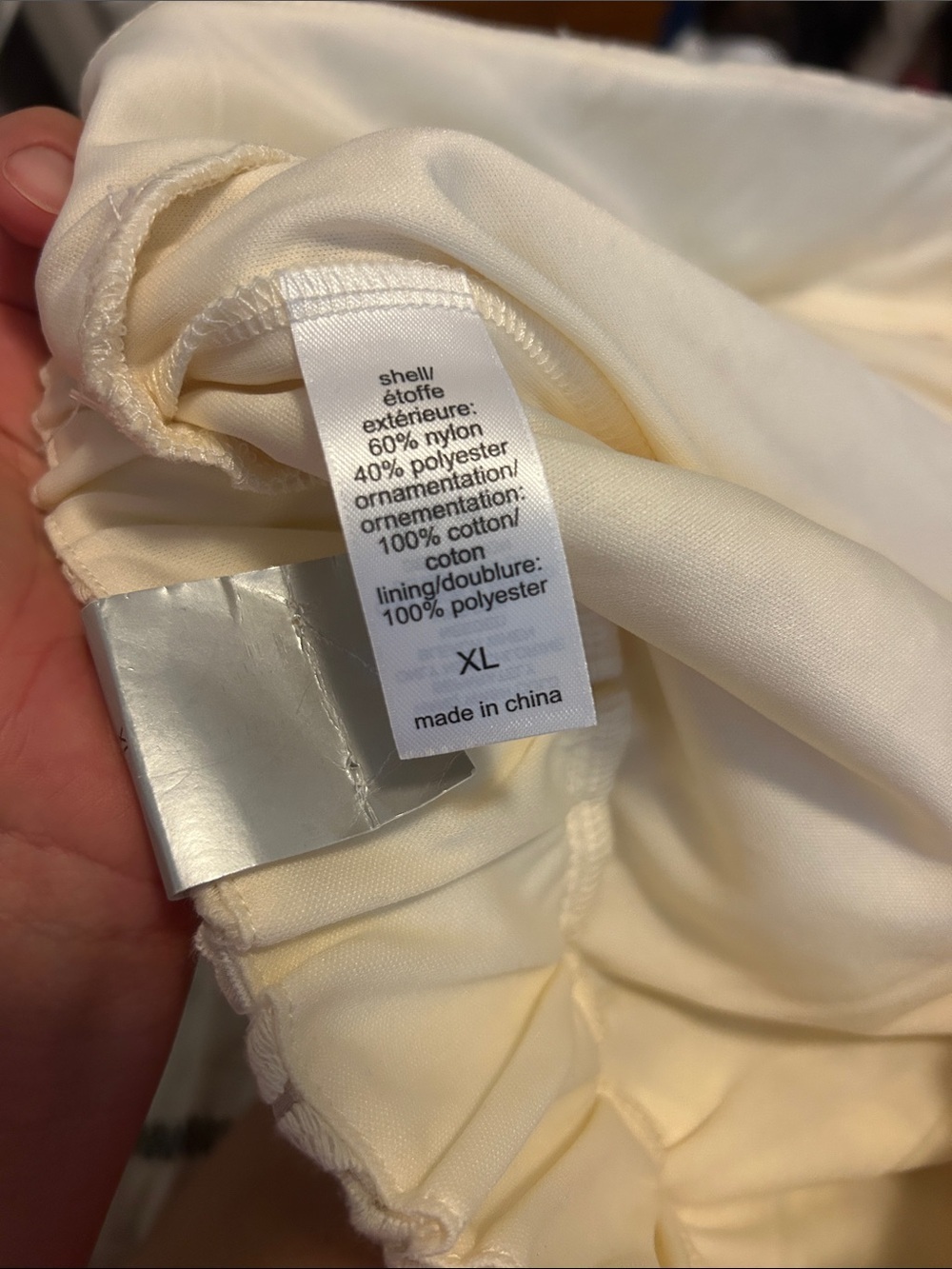 NWT Maurices White Floral Lace Mini Skirt - Picture 5 of 5